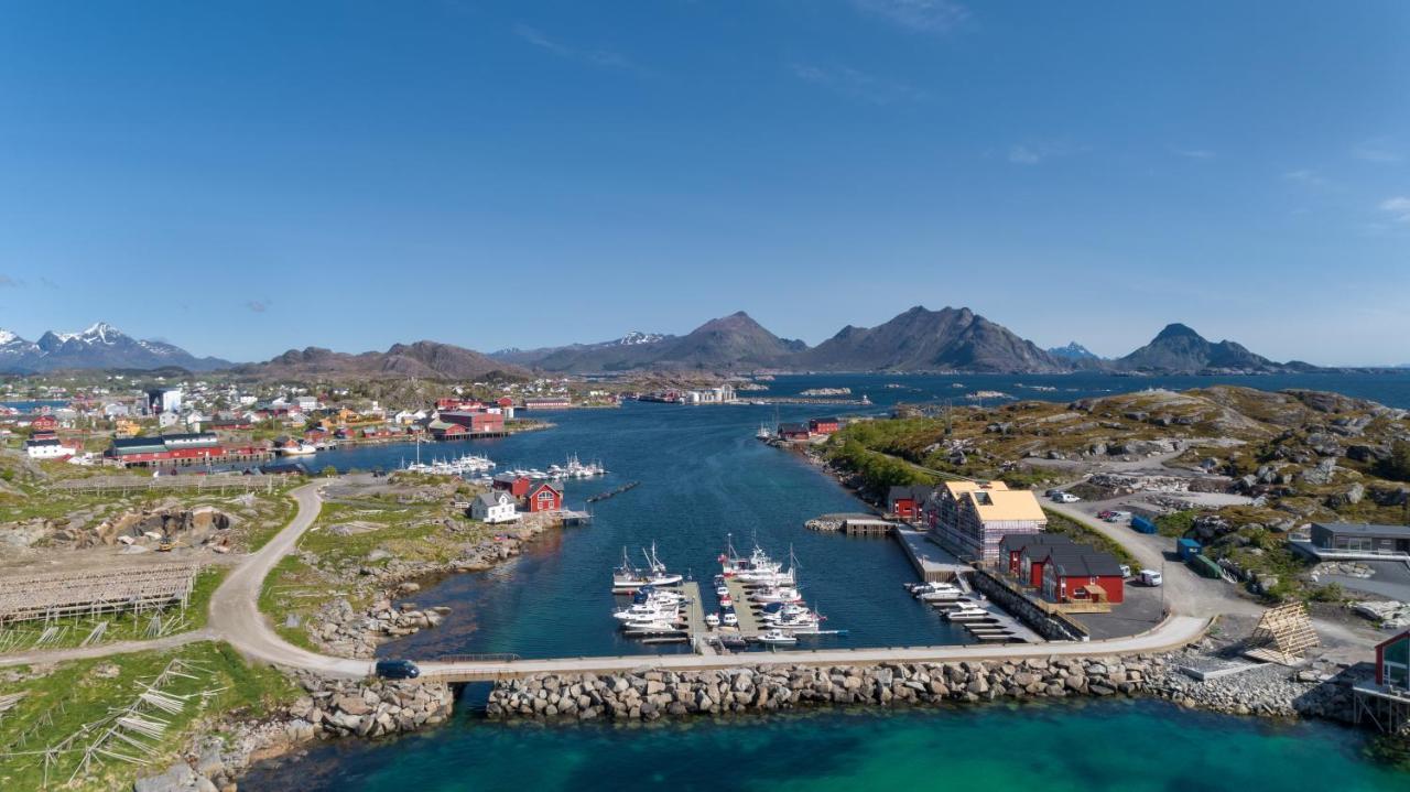 Seafront New Cabin In Lofoten Ballstad Exterior foto