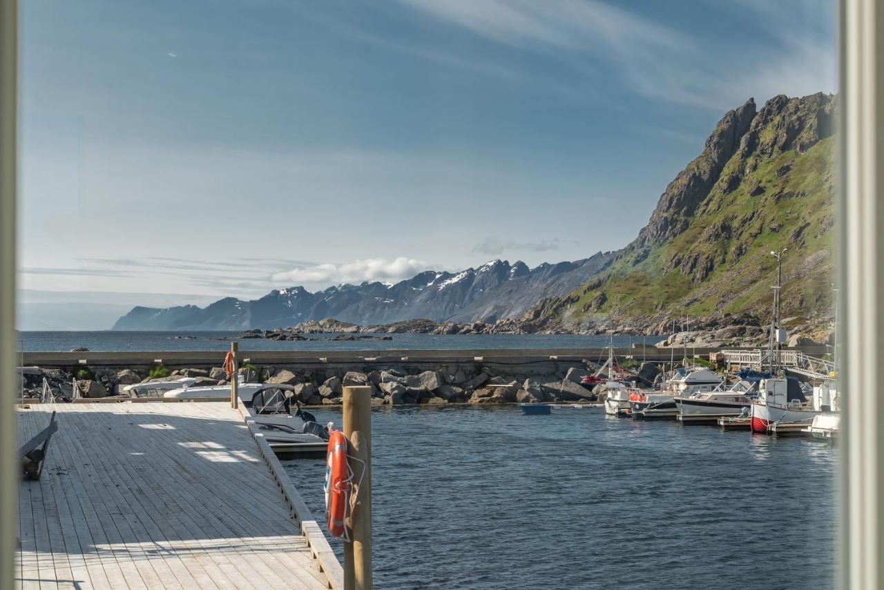 Seafront New Cabin In Lofoten Ballstad Exterior foto
